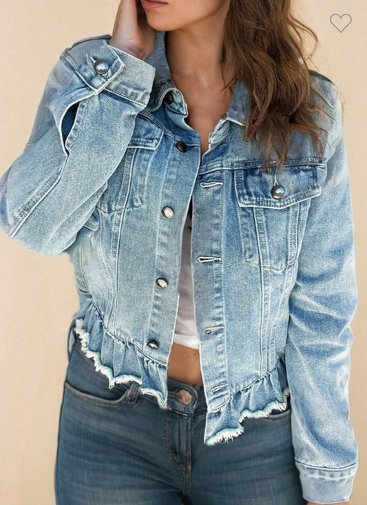 The Sweetest Jean Jacket