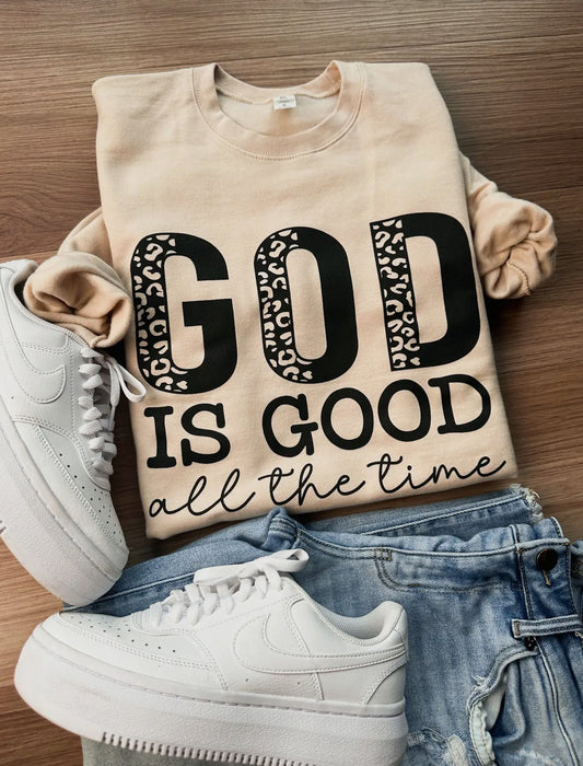 God Is Good Crewneck Sweatshirt