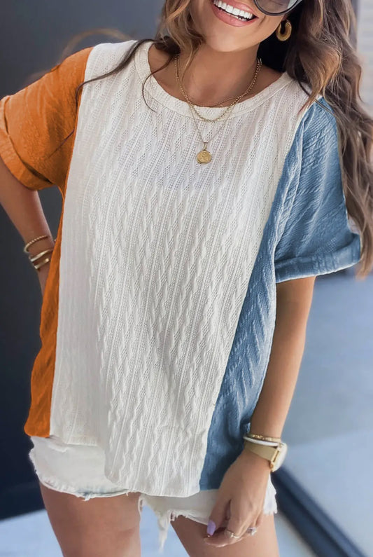 Textured Soft Knit Top