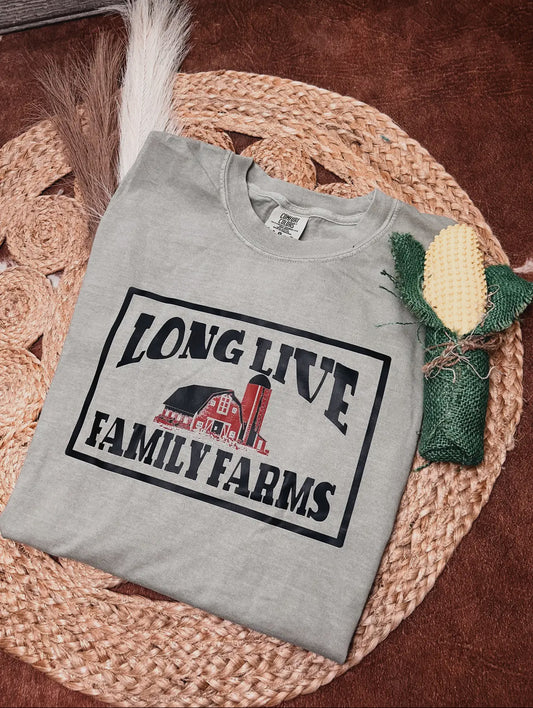 Long Live Family Farms Tee