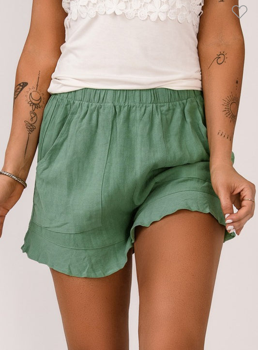 Ruffle Shorts